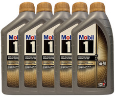 Olio Motore Mobil 1 FS X2 5W-50 ACEA A3/B4, FIAT 9.55535-M2, PORSCHE A40, LT.5
