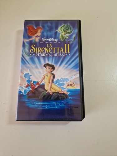 Vhs sirenetta ritorno - vhs, la