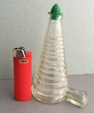 ABBEVERATOIO IN VETRO PER GABBIA UCCELLI CANARINI COCORITE 12 CM META' '900