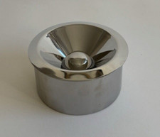 Alessi 90010 design Marianne Brand, Bauhaus  Posacenere in acciaio