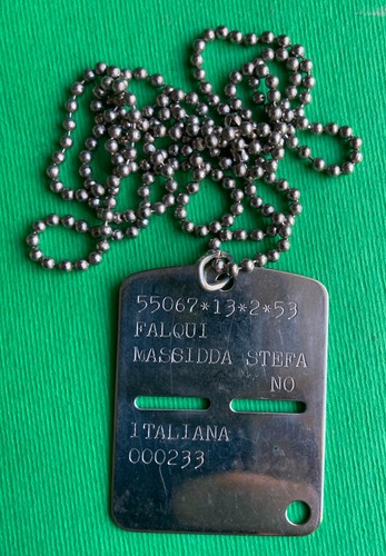Piastrina militare - piastrina,