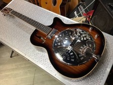 Chitarra Acustica-Elettrica Aria Resonator ARG Metal Cone Sound Sunburst