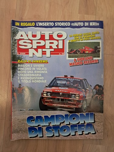 Autosprint 1989 lancia delta - 1989,