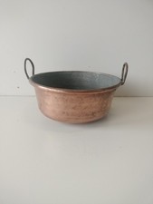 Paiolo In Rame Antico Con Manici In Rame Come Da Foto Diam 27cm h 12 cm