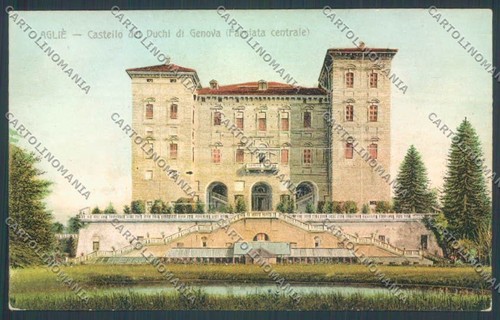 Torino agliè cartolina - agliè, zt1752