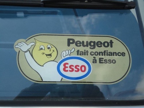 Adhésif sticker peugeot - adhésif, "