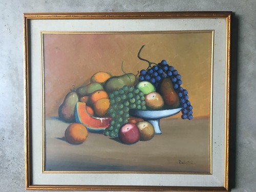 Dipinto olio tela - su,