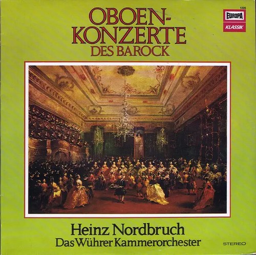 Händel telemann marcello - lp,