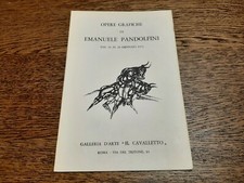 Invito mostra Opere grafiche