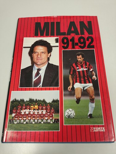 Libro milan 1991 1992 forte - libro,