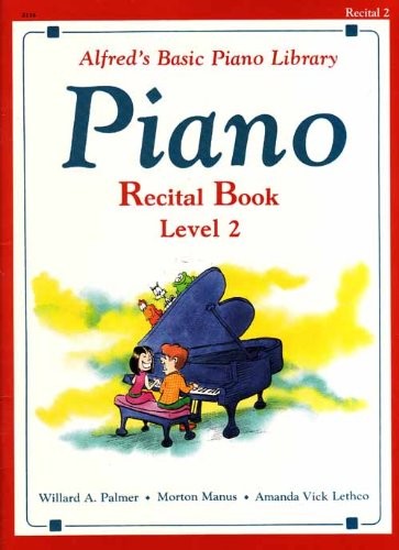 Piano recital book - book:, 2