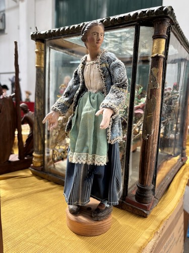 Donna presepe napoletano - donna,