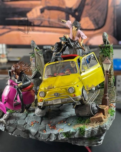 Lupin terzo diorama - lupin,