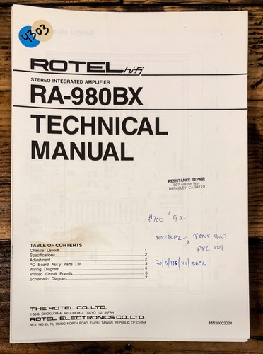 Rotel 980bx amplificatore - ra-980bx,