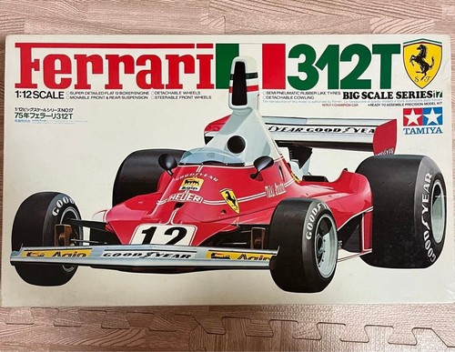 Tamiya ferrari 312t - tamiya, 1/12