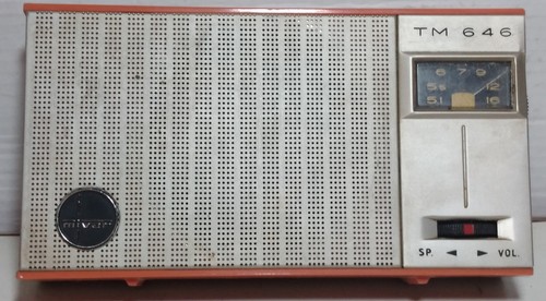 Radio mivar 646 del - radio, 1962