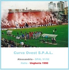 CD TIFO ULTRAS CURVA OVEST SPAL ANNI '90 - ULTRAS SPAL '90 SUPPORTERS CD SONGS 