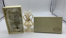 Vaso Porta fiore Anfora Vetro Luna Di Miele Fatto A Mano Made Italy H 19,5 Cm