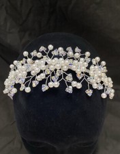 Cerchietto da sposa fatto a