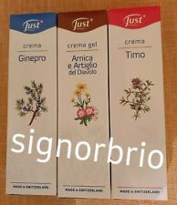 creme just lotto crema gel arnica artiglio del diavolo ginepro timo tutte 100ml