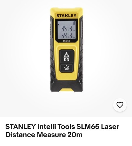 Stanley intelli tools - stanley, slm65