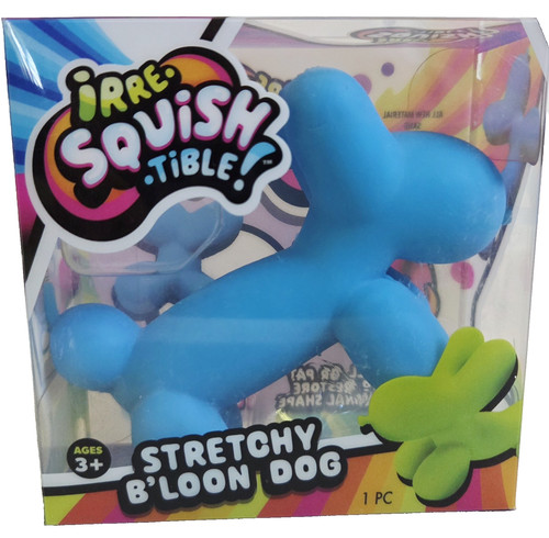 Palloncino blu cane squishy - cane,