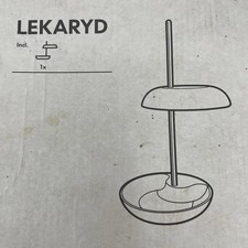 Ikea LEKARYD Black Retro