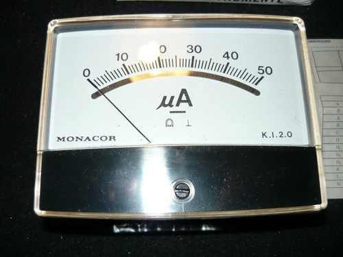 Microamperometro grande da - microamperometro, -da