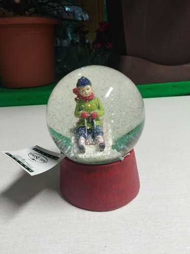 Palla vetro con neve - vetro,
