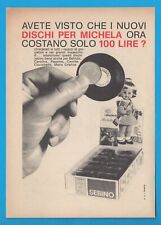 Sebino Dischi per Michela pubblicità advertising werbung italian clipping MA1137