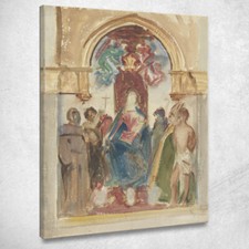 Madonna Col Bambino E Santi