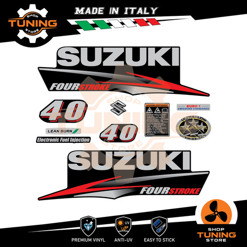 Kit adesivi motore marino - kit,