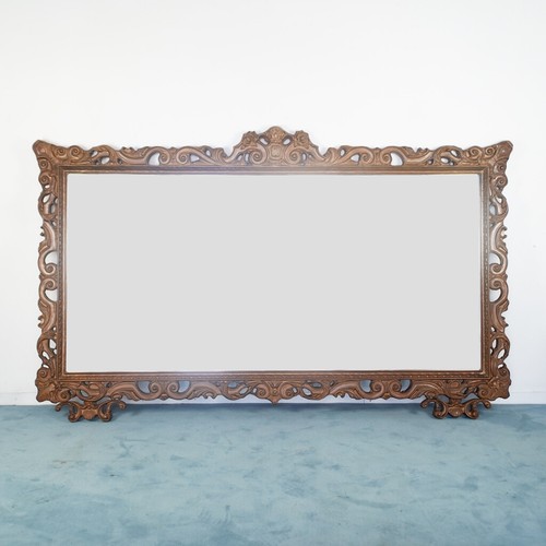 Specchio mirror legno marrone