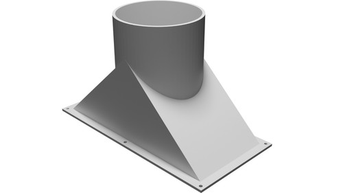 Adattatore cappa aspirazione - adattatore,