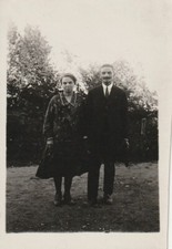 B4 - Foto Photo Fotografia Anni 30 - Coppia Uomo Donna