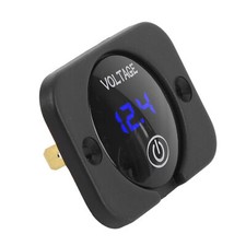 Misuratore Di Tensione Con Interruttore A Sfioramento 5-48V LED Display Digitale