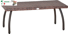 Tavolino rattan sintetico - tavolino,