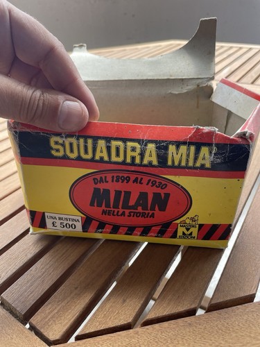 Box figurine squadra mia milan - box,