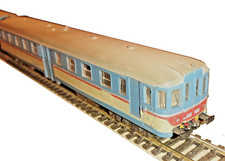 Rivarossi 1774+2522 FS ALn668 motrice+rimorchiata. Scatola originale modificata