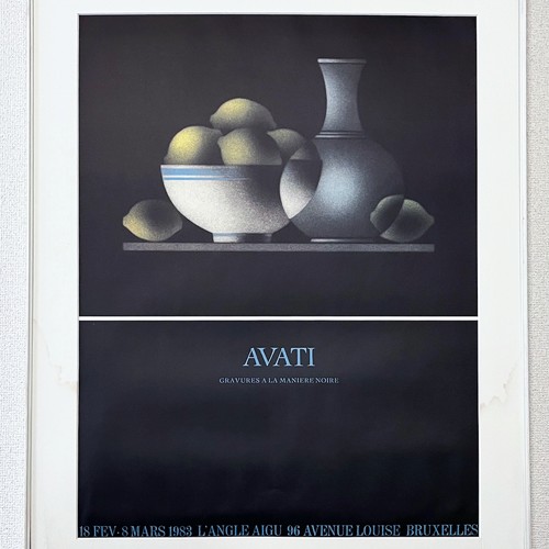 Mario avati 1983 poster - mario,