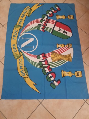 Bandiera calcio napoli vintage - napoli,