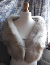 Sciarpa collo pelliccia di