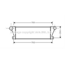 Intercooler alluminio per