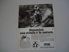 advertising Pubblicità 1978 MOTO SIMONINI MUSTANG 125