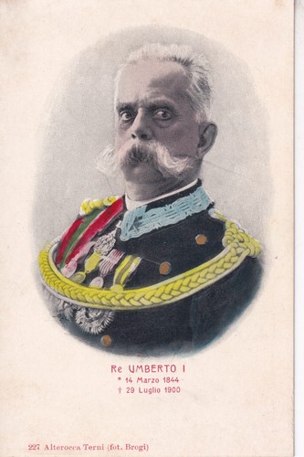 Cartolina umberto di - umberto, i