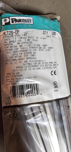 Fascetta metallica panduit - fascetta,
