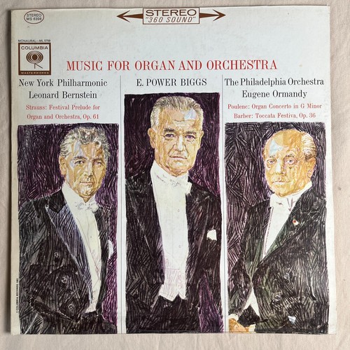 Power biggs music for organ - e,