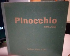 PINOCCHIO COLLODI ROSA D'ORO - EDIZIONI CONTE - DISEGNI IN RILIEVO DI ORSI  1940