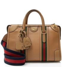 Gucci Leather Ophidia Bauletto
