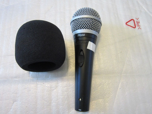 Shure pg58 microfono vocale - pg58,